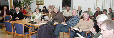 Foto E. Arndt: Mehr als 40 Zuhörer verfolgten die jüngste Ratssitzung mit großer Aufmerksamkeit